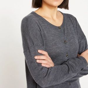 Merino wool cardigan